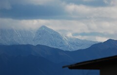 石鎚連峰　二ノ森方面