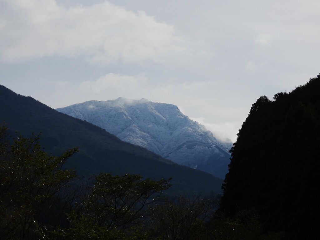 冬　寒風山