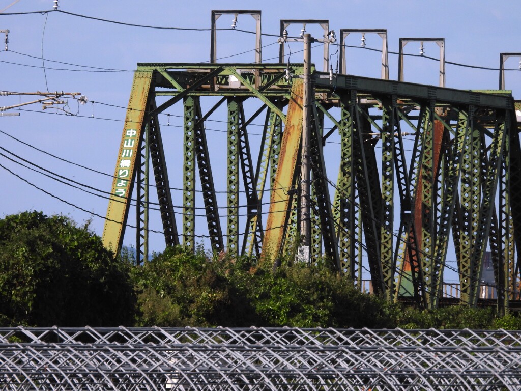 予讃線　中山川橋梁