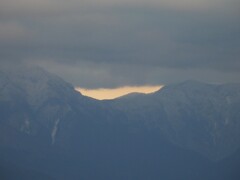 夕暮れ　桑瀬峠