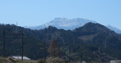 予讃線　そして　石鎚連峰
