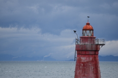 赤灯台　そして　伊予三島方面