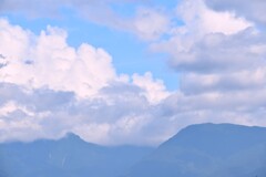 桑瀬峠　雲の中