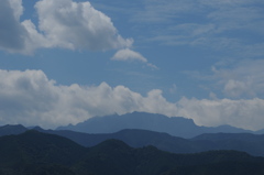 石鎚連峰