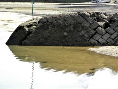 いにしえの堤防