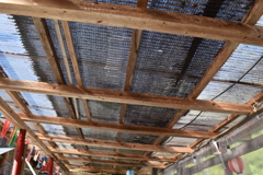 波板　そいて　遮光網