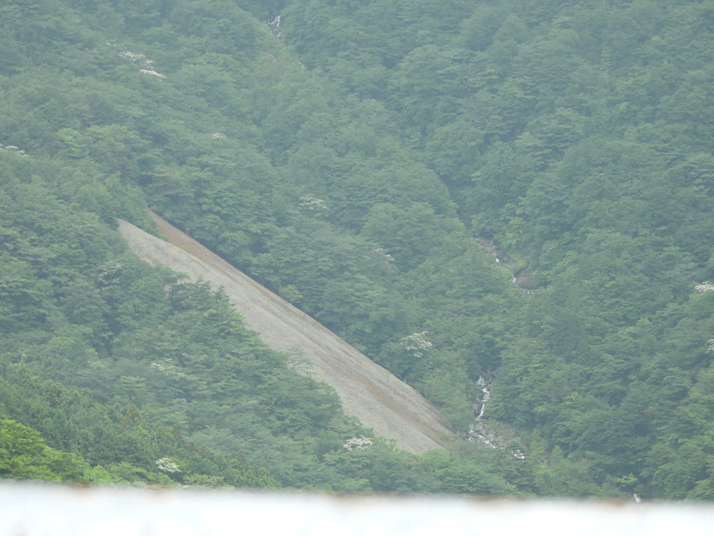 坑道跡