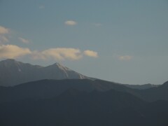 石鎚連峰　二ノ森方面