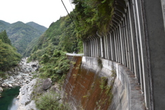 吉野川　そして　小北川洞門