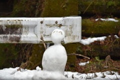 雪ダルマさん