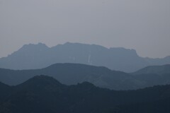 石鎚連峰　残雪