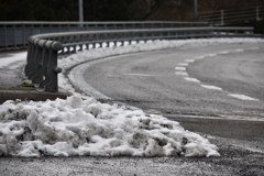 除雪跡