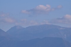 うっすらと着氷