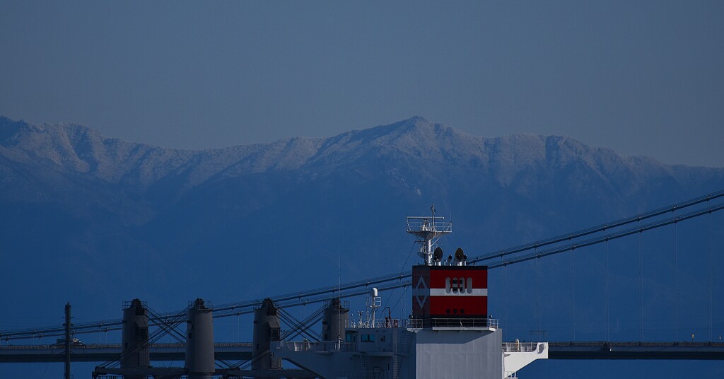 斎灘　四国山地