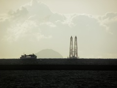 起重機船　そして　フェリー