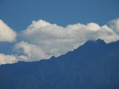 石鎚連峰方面