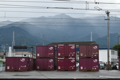 予讃線新居浜駅　貨物