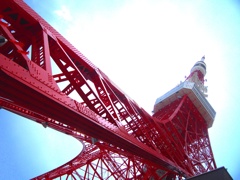 東京タワー骨組み