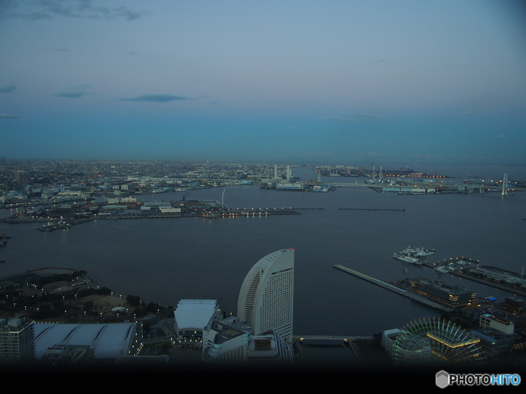 ランドマークタワーの風景