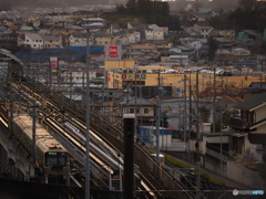 電車地下に