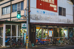 町の自転車屋さん