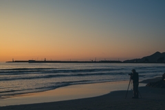夕焼け写真家