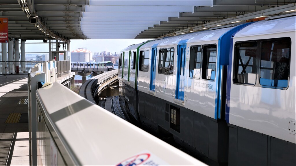 ここは、羽田空港第3ターミナル駅です。