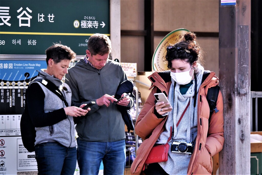 外国人も「観光情報」は、スマホから
