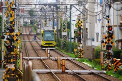 ④ 都電のある風景