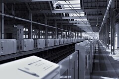 午後のプラットホーム