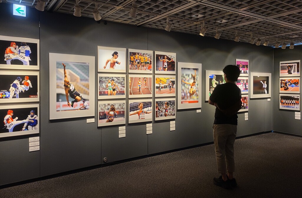 築田 純   報道写真展 「SPORTS  THEATER」を見ました。