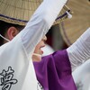 阿波踊り 暑い中 頑張ってました。