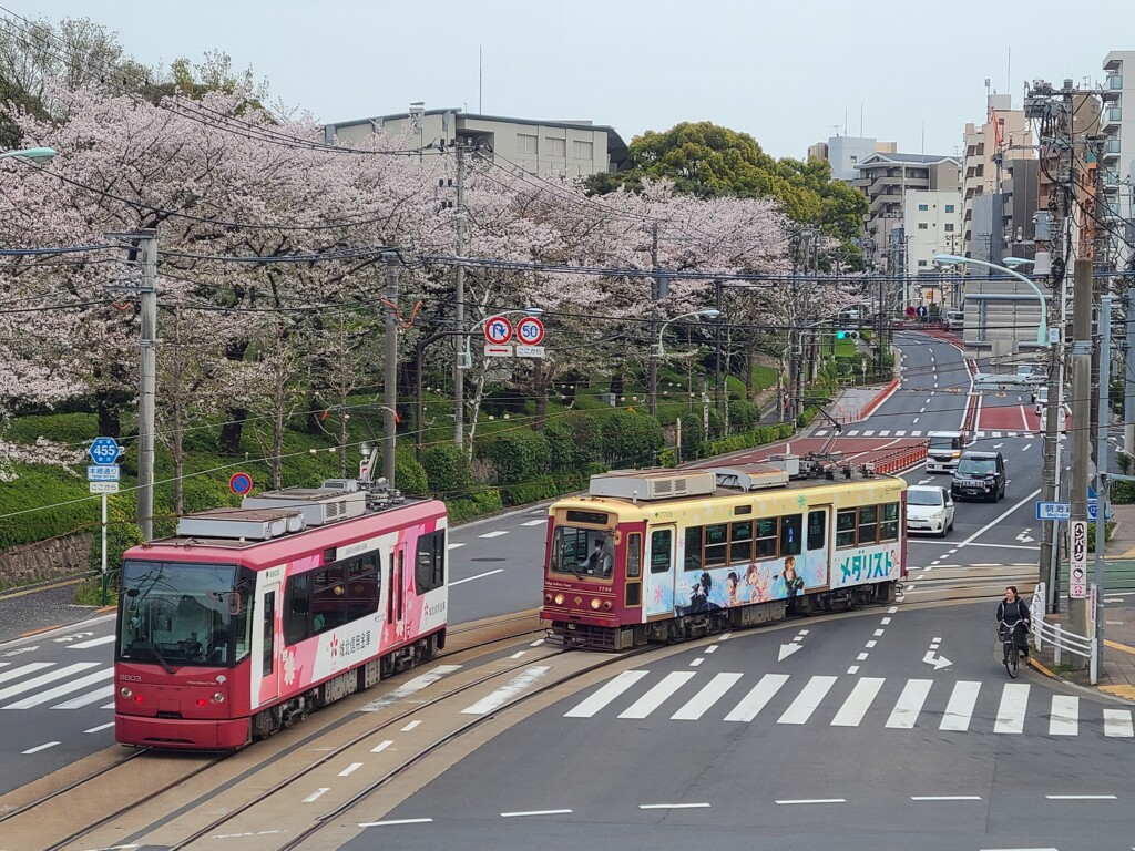 ③ 都電のある風景