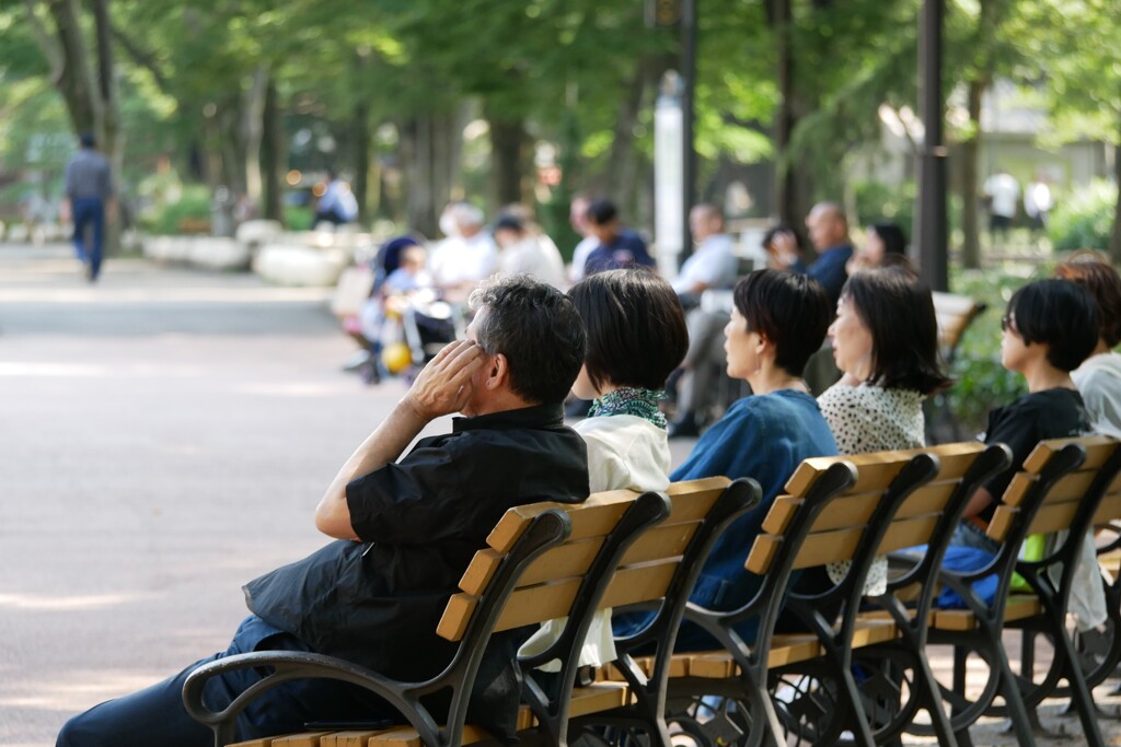 平日の「午後の公園」にて（1）