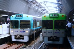 ④ 京王井の頭線・終点の吉祥寺駅にて