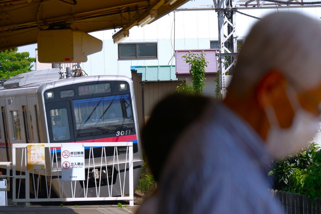 谷津駅にて（1）
