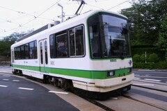 東京さくらトラム（都電荒川線）飛鳥山停留場近く
