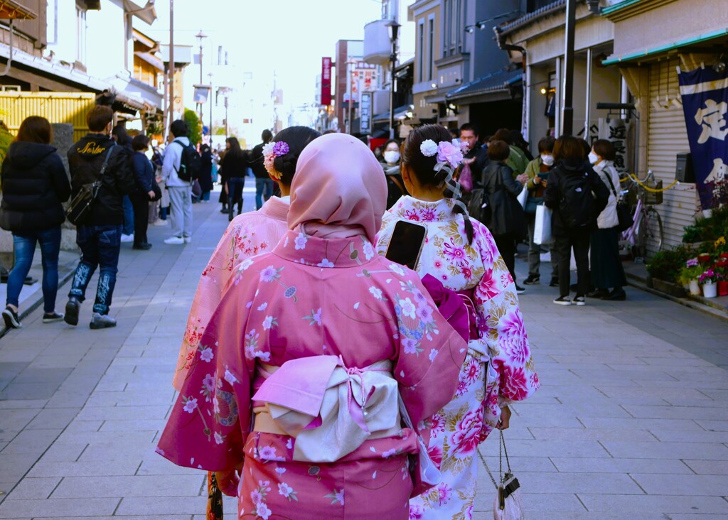 時の鐘のある「かねつき通り」は・・・