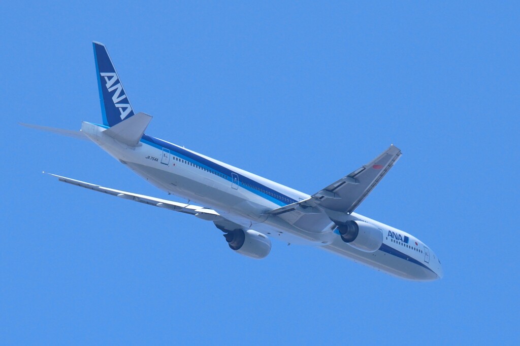 ANA（全日空）  機種：777-300  機体記号：JA754A　
