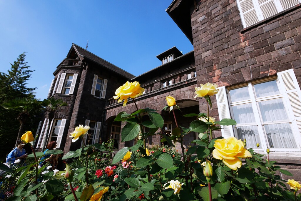 薔薇と洋館