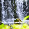 ① 人工滝ですが・・・