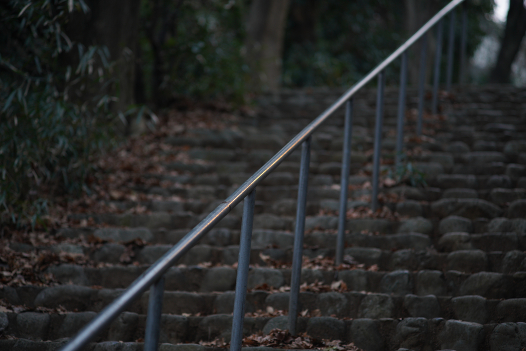 階段と手すり