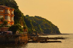 江の島　名残り