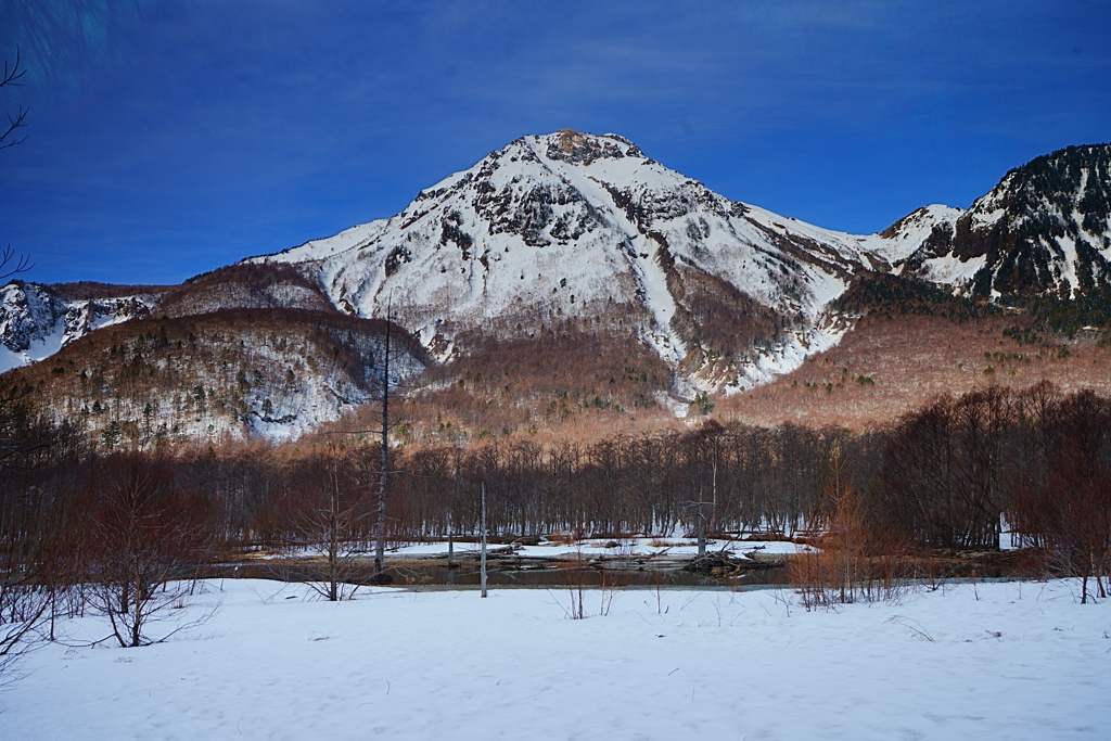 三月　焼岳　