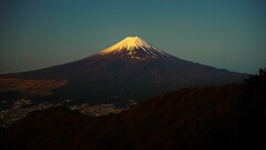 三つ峠　夜明け前