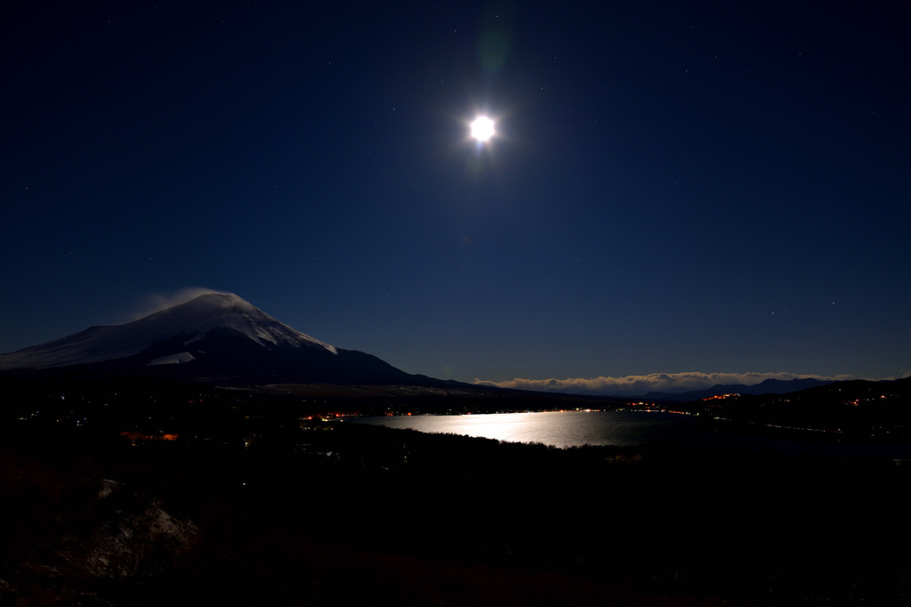 山中湖の宇宙