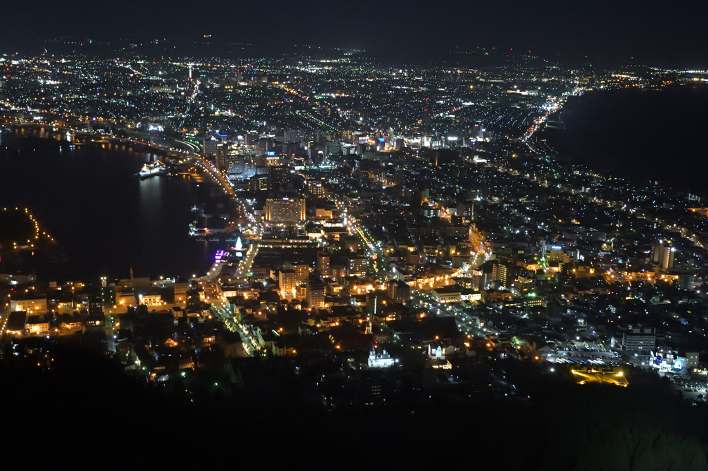 函館山からの夜景