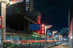 秋田市夕景