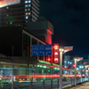 秋田市夕景