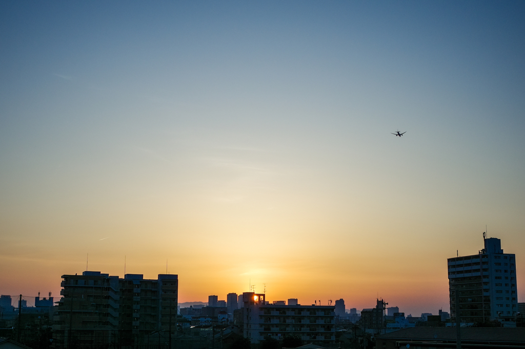 お疲れさまの空